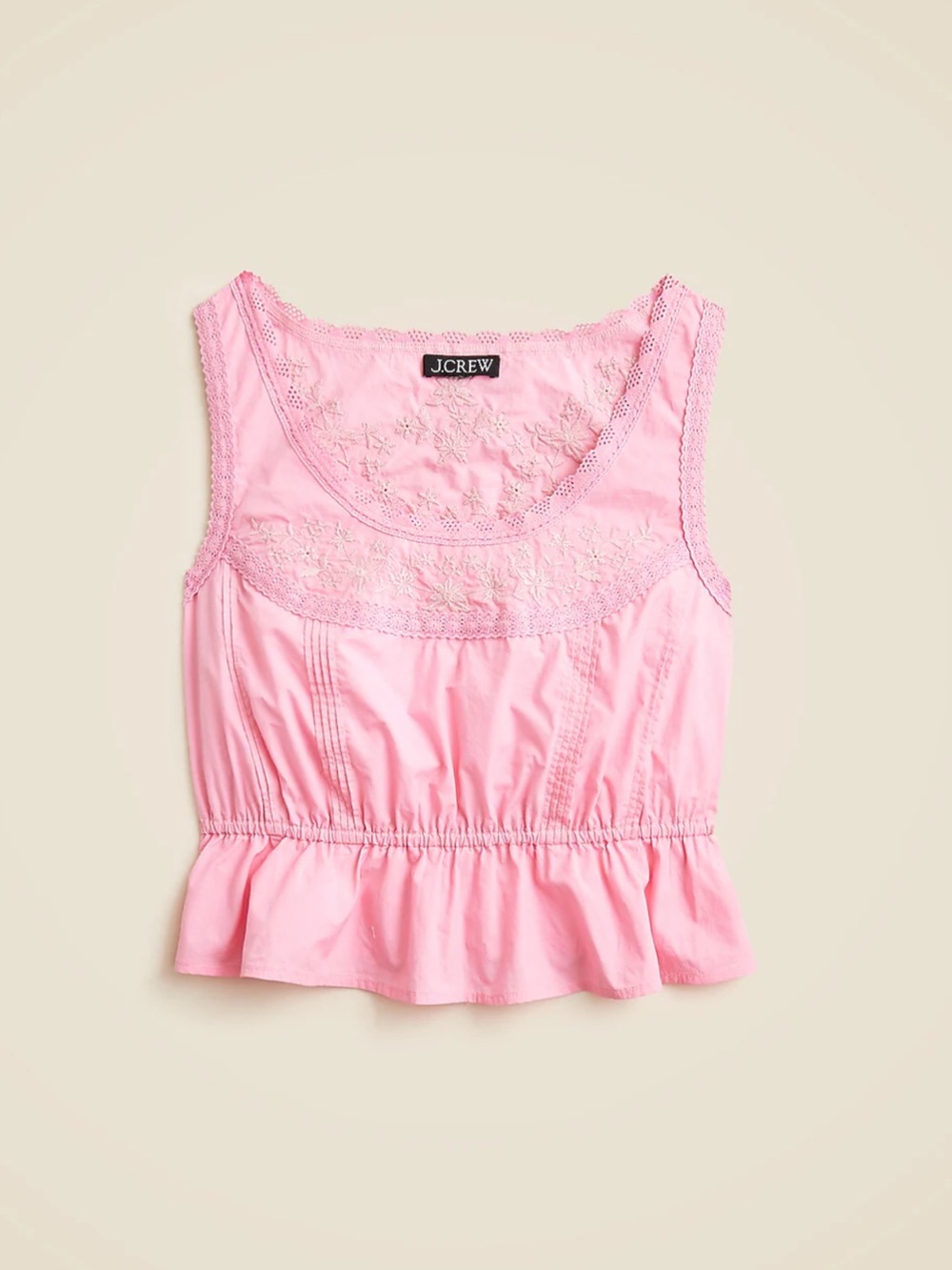 J. Crew Flutter hem top XXS